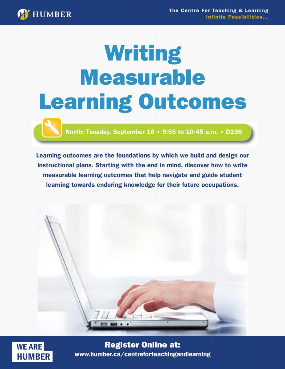 North Campus The Ctl Presents Writing Measurable Learning Outcomes